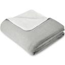 Kmart Oscar Reversible Blanket-Double/, Pink Size: Queen Bed