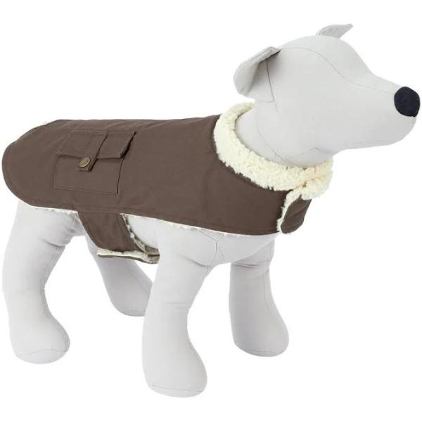 Kmart Pet Vest Oilskin-Extra Large, Brown Size: XL