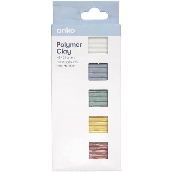 Kmart Polymer Clay-Earthy Tones