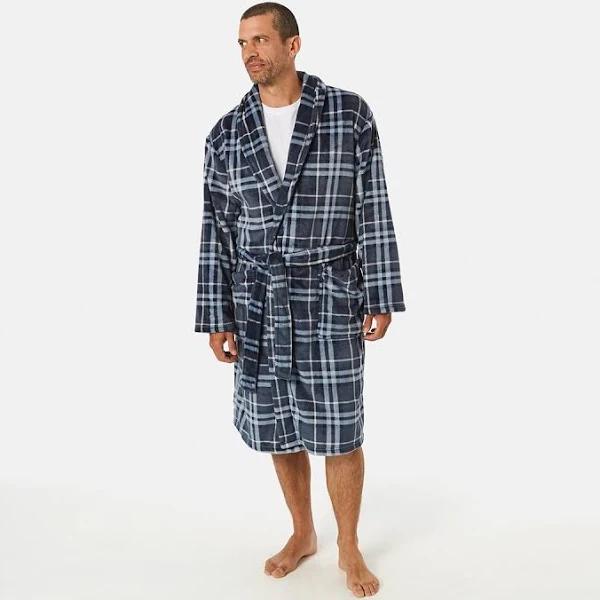 Kmart Printed Coral Fleece Gown-Softchek2XL in XXL Size: XL-XXL