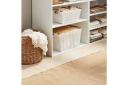Kmart Round Chunky Weave Scoop Top Basket