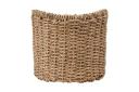 Kmart Round Chunky Weave Scoop Top Basket