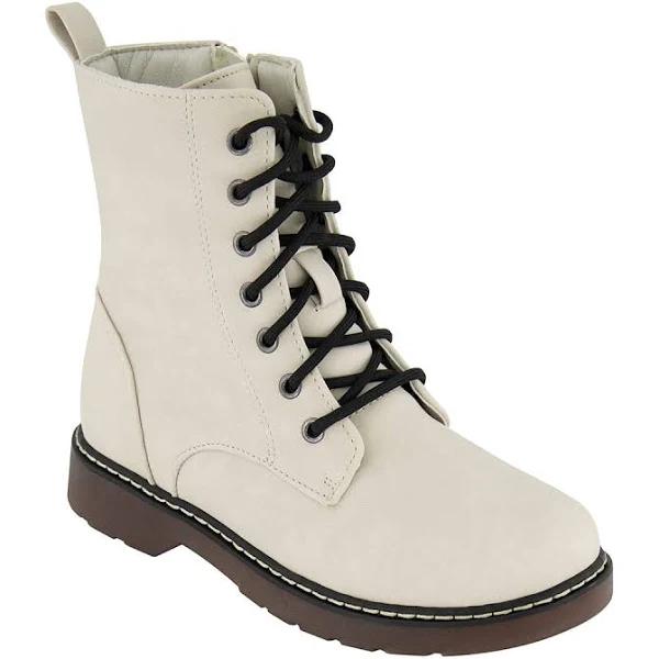 Kmart Senior Boots-Beige Size: 4 Snr