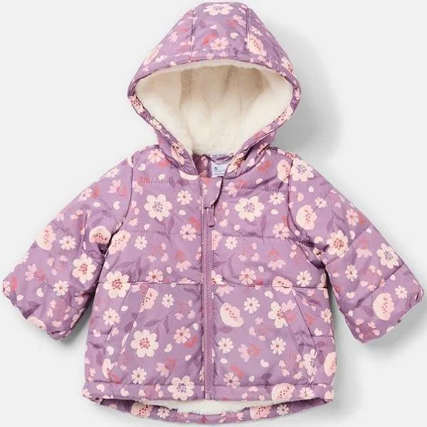 Kmart Sherpa Puffer Jacket-Heroflrl A Size: 000