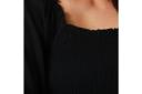 Kmart Shirred Bodice Dress-Black Size: 12