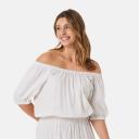 Kmart Short Sleeve Off Shoulder TOP-LINE Palm Size: 18