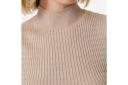 Kmart Sleeveless True Knit High Neck Textured Top-Bone Beige Size: 10