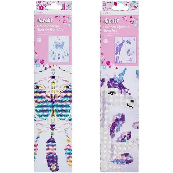 Kmart Sparkle Gem Art-Assorted