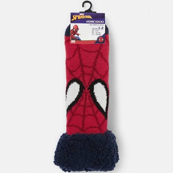 Kmart Spider-Man License Home Socks-Spiderman Size: 9-12