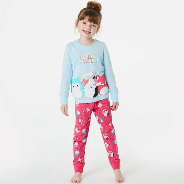 Kmart Squishmallows License Pyjama Set-S.mallows Size: 6