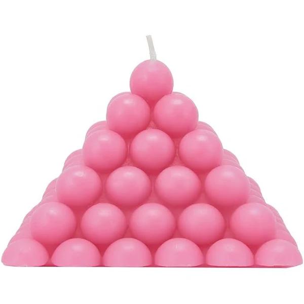 Kmart Triangular Shaped Bubble Candle