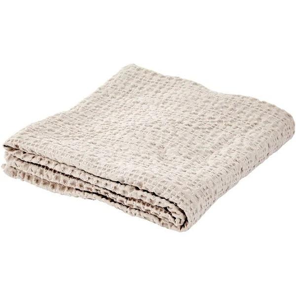 Kmart Waffle Cotton Blanket in Grey