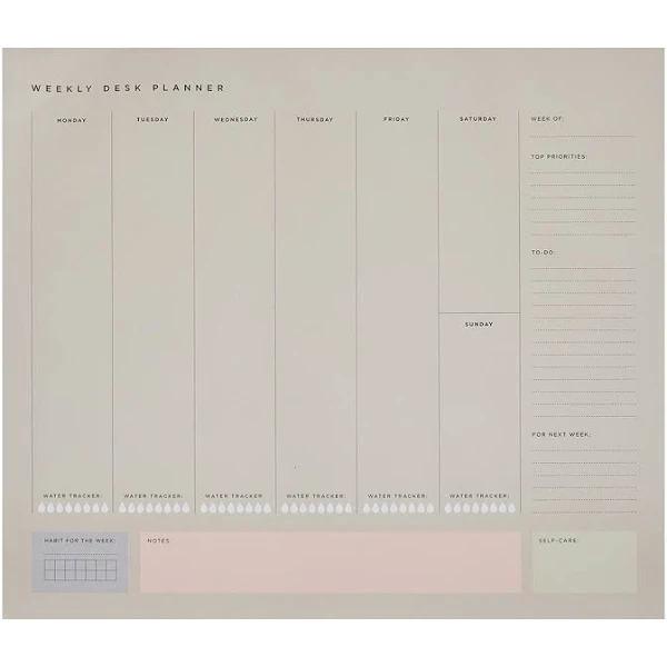 Kmart Wellness Desk Pad