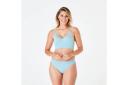 Kmart Wirefree Seamfree T-Shirt Bra-Smky Blue Size: 12B