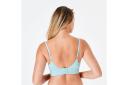 Kmart Wirefree Seamfree T-Shirt Bra-Smky Blue Size: 12B