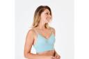 Kmart Wirefree Seamfree T-Shirt Bra-Smky Blue Size: 12B
