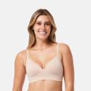 Kmart Wirefree Seamfree T-Shirt Bra-Soft Sand Size: 16D