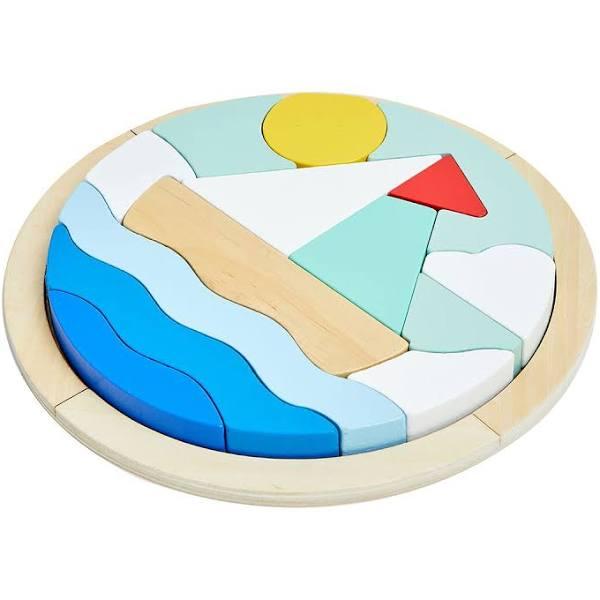 Kmart Wooden Block Boat Puzzle