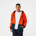 Kmart Workwear Fluorescent Zip Through Hoodie-OrangeL