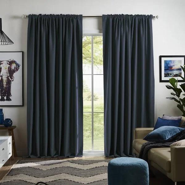 KOO Theatre Blockout Rod Pocket Curtains