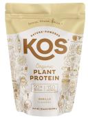 KOS, Organic Plant Protein, Vanilla, 1.1 LB (518 g)