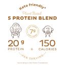 KOS, Organic Plant Protein, Vanilla, 1.1 LB (518 g)