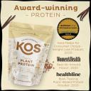 KOS, Organic Plant Protein, Vanilla, 1.1 LB (518 g)