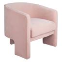 Kylie Occasional Chair - Blush Velvet