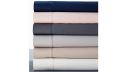 L'Avenue 300 Thread Count Blush Fitted Sheet - Super King