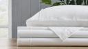 L'Avenue Flannelette White Sheet Set - Split King