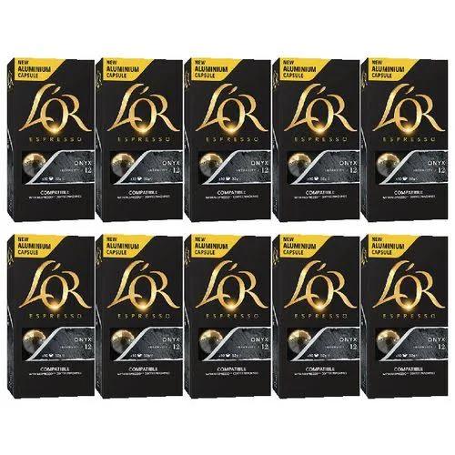 L'Or Espresso Coffee Capsules Onyx 100 Pack