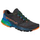 La Sportiva Akasha II Trail Running Shoes - Carbon/Flame