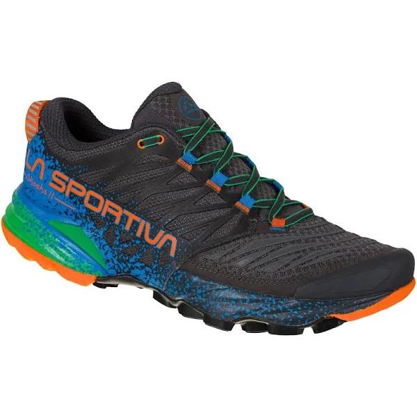 La Sportiva Akasha II Trail Running Shoes - Carbon/Flame