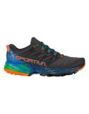 La Sportiva Akasha II Trail Running Shoes - Carbon/Flame