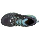 La Sportiva Bushido II GORE-TEX Shoes Black Sky Blue Women - 42.5