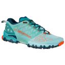 La Sportiva Bushido II Shoes Turquoise Orange Women - 42.5