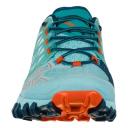 La Sportiva Bushido II Shoes Turquoise Orange Women - 42.5