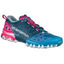La Sportiva Bushido II Shoes Turquoise Orange Women - 42.5