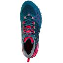 La Sportiva Bushido II Trail Running Shoes Blue Pink Women - 38.5