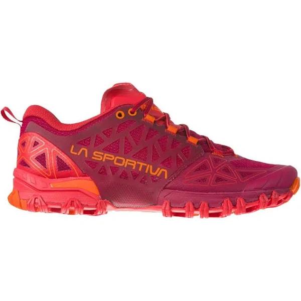 La Sportiva Bushido II Women's Running Shoes, 41 / Beet/Garnet