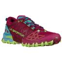 La Sportiva Bushido II Womens Trail Running Shoes - Red Plum Topaz