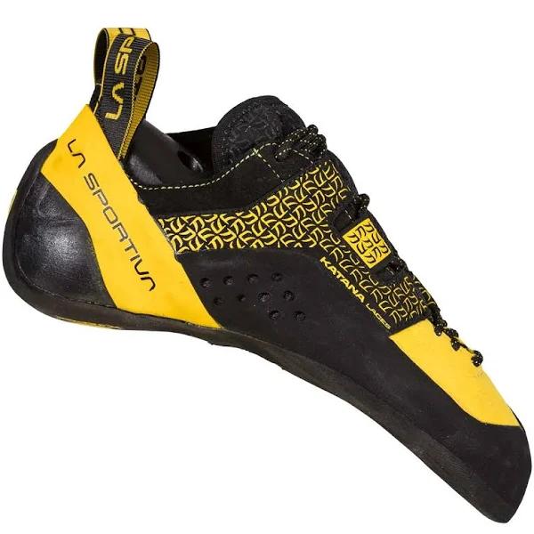 La Sportiva Katana Laces Climbing Shoes Yellow Black - 40.5