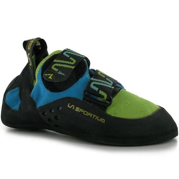 La Sportiva Katana Mens Climbing Shoes, Size 1, Green