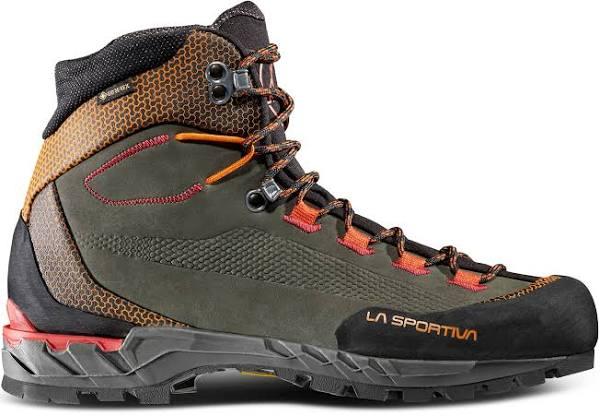 La Sportiva Men's Trango Tech Leather GTX - Carbon/Hawaiian Sun - 45