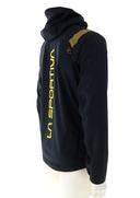 La Sportiva Run Jacket Black Orange - Light Jacket - S