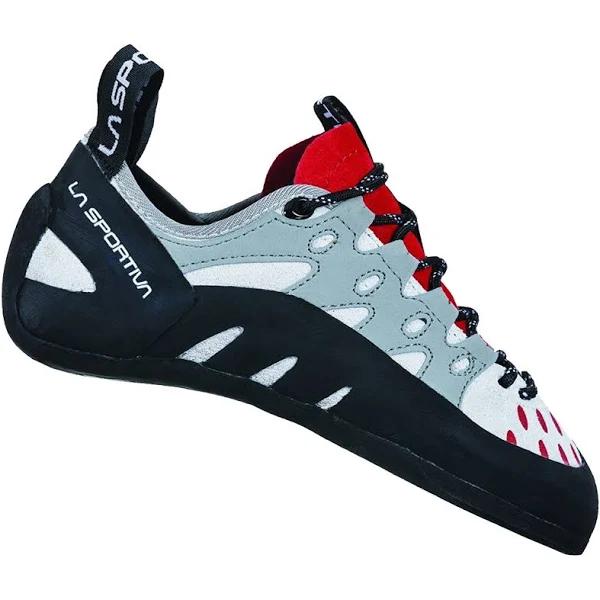 La Sportiva Tarantulace Climbing Shoes White Red Grey Women - 35