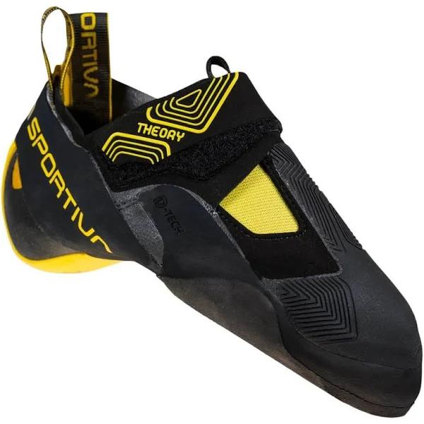 La Sportiva Theory Climbing Shoes Yellow Black - 37.5