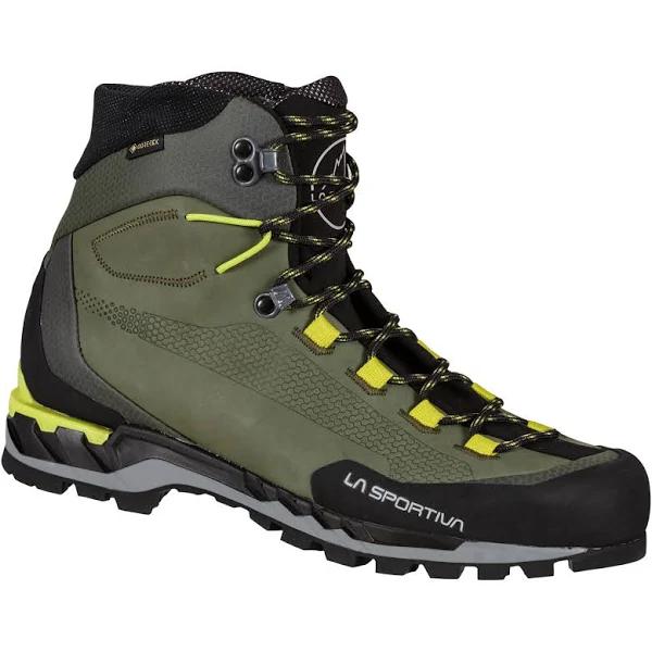 La Sportiva Trango Tech Leather GORE-TEX Boots Khaki Black Yellow - 43