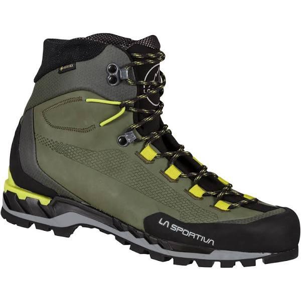 La Sportiva Trango Tech Leather GORE-TEX Boots Khaki Black Yellow - 47