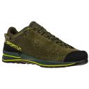 La Sportiva TX2 Evo Leather Approach shoes-42-Beetle/Citrus